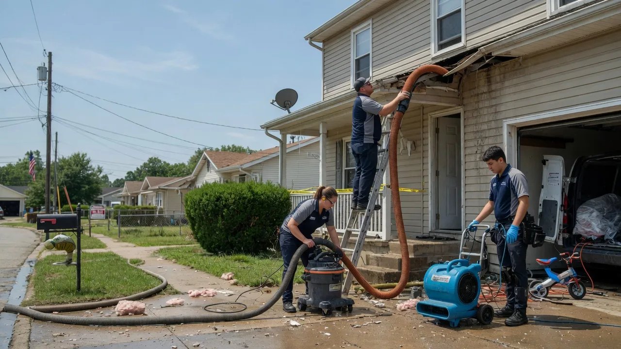 Water Damage Restoration in Belknap, IL near me